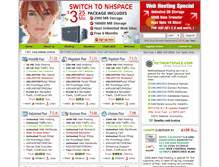 Tablet Screenshot of nethostspace.com